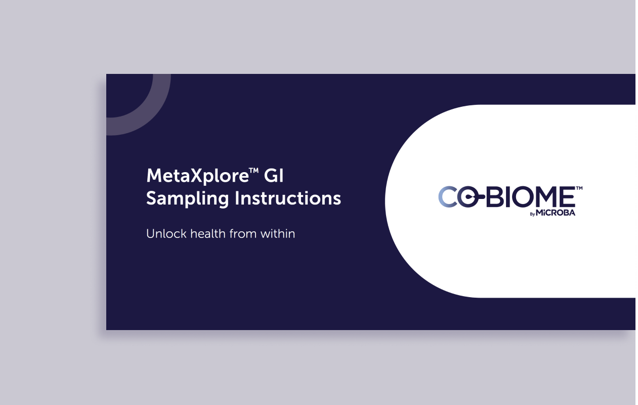 metaxplore gi sampling instructions